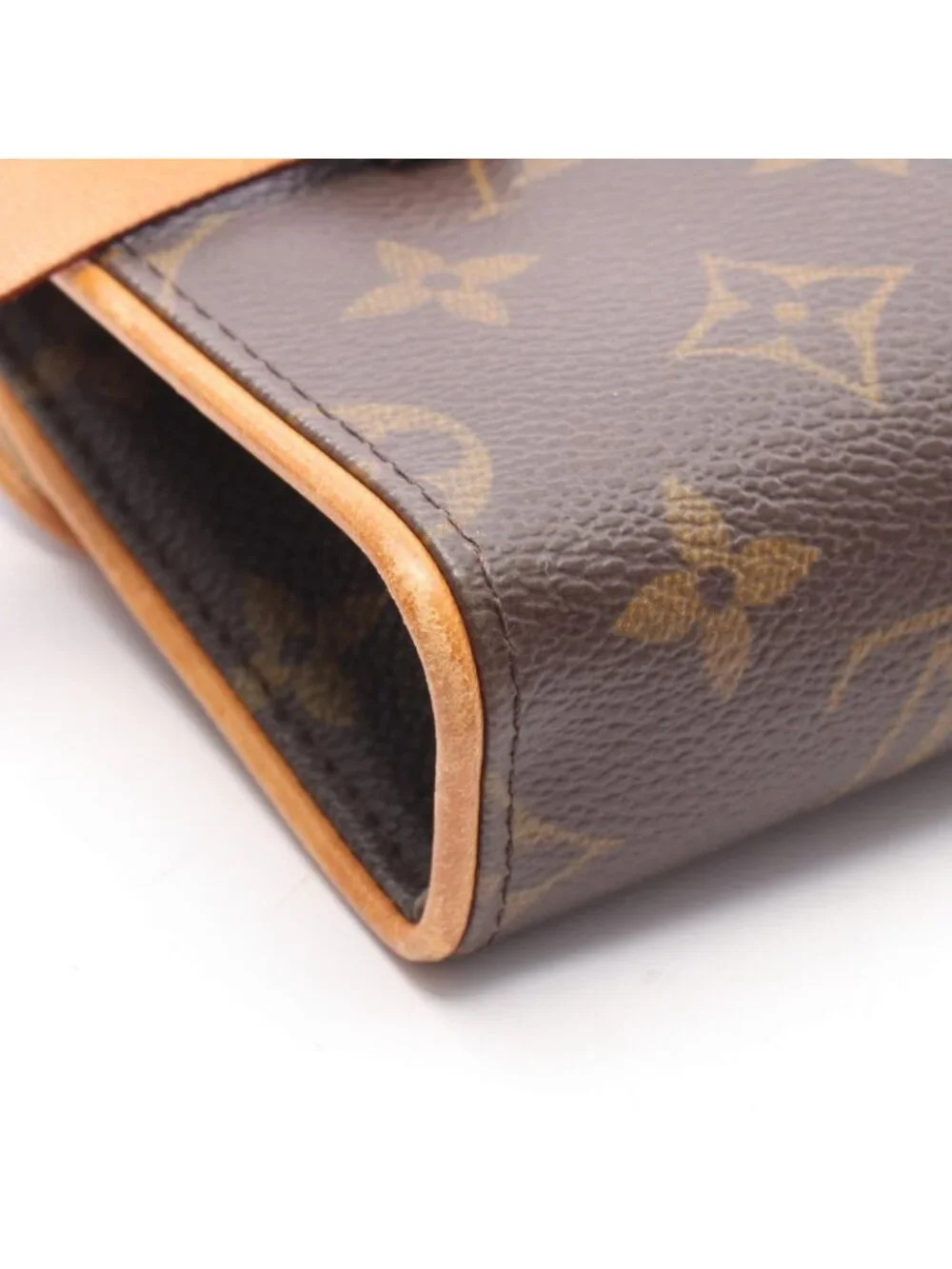 Louis Vuitton Waist Bag Pochette Florentine Monogram Canvas Leather